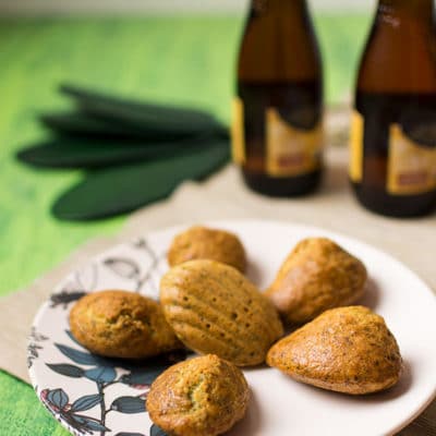 Recette de Madeleines apéritives au pesto