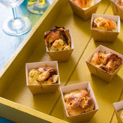 Recette de Quiche sans pâte au saumon fumé, recette de quiche sans pâte ou mini quiche, idéal pour l'apéro !