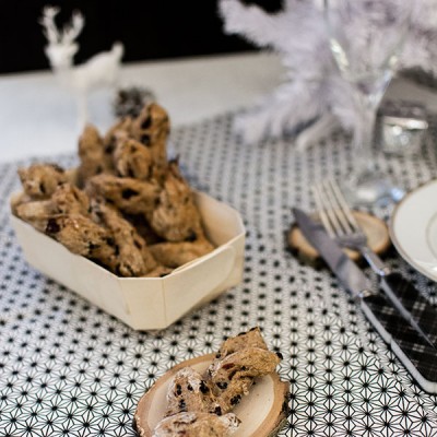 Recette de Noël : pain serviette aux cranberries, épices