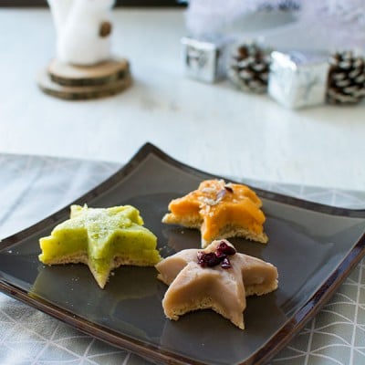 Recette de Noël : Etoiles de purées de légumes façon Picard, recette facile d'accompagnement festif pour noel.