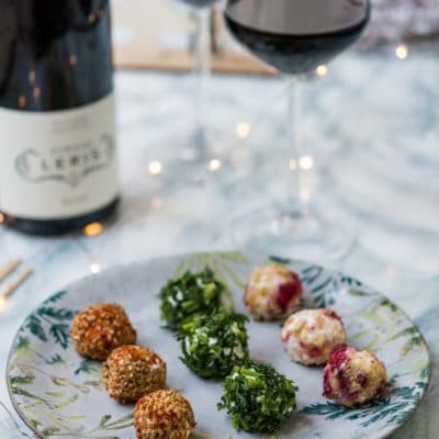 Recette de Noël végétarien : boulettes aromatisées au fromage de chèvre