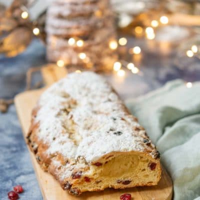 Recette de Noël végétarien : brioche Stollen alsacien