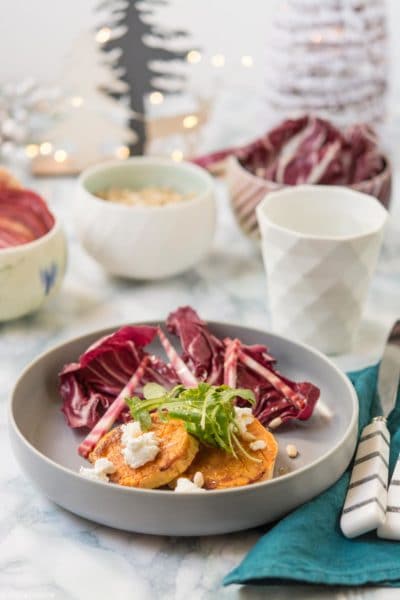 Recette de Noël végétarien : patates douces rôties au miso