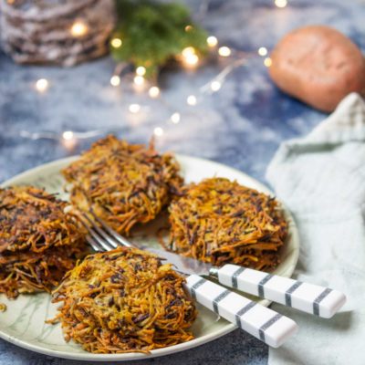 Recette de Noël végétarien : Röstis de légumes anciens. Accompagnement de Noël simple et délicieux à base de légumes