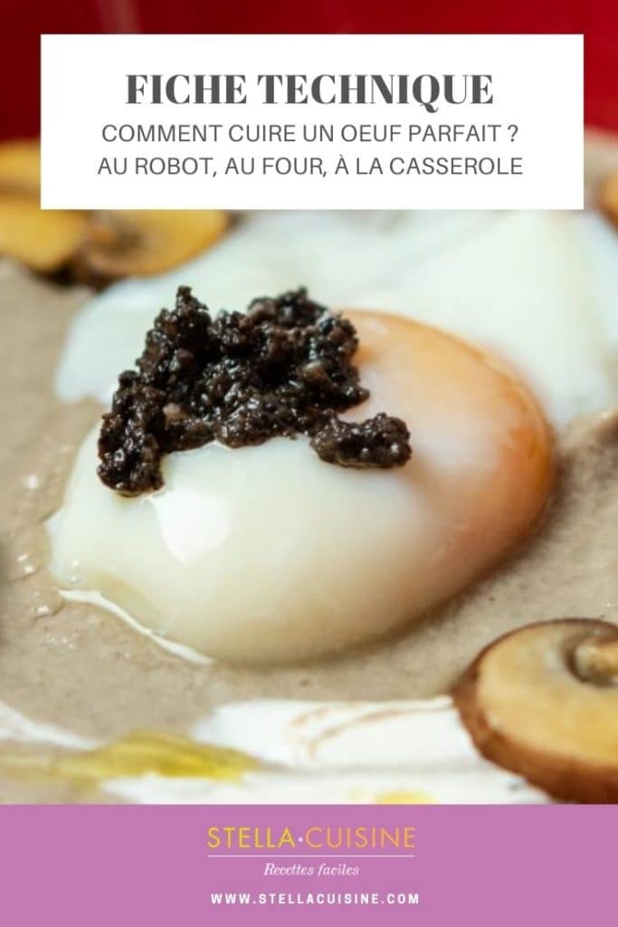 Recette de Noël végétarien : velouté de champignons, œuf parfait à la truffe noire. Recette avec les suprêmes de truffe Aléna. Tout savoir sur la cuisson de l'oeuf parfait.