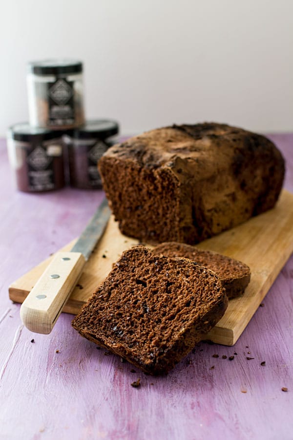 Recette de Pain au cacao (idéal foie gras, fromages, fêtes de fin d'année)