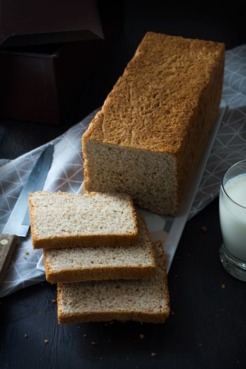 Recette de Pain de mie semi-complet