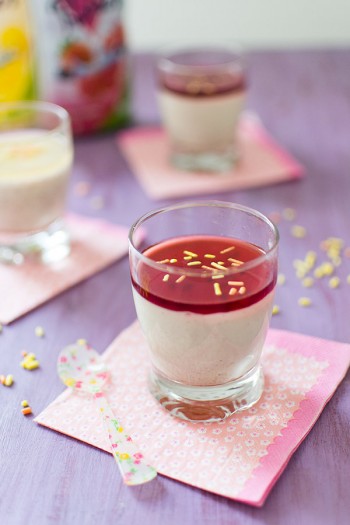 Recette de Panna Cotta au sirop Fruiss