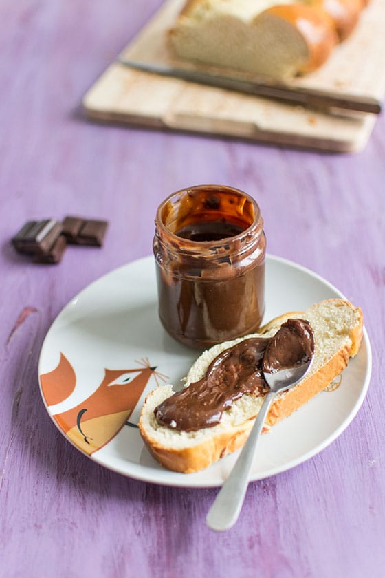 Recette de pâte à tartiner, Nutella maison