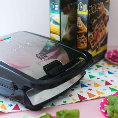 Recette de Gaufres comme des pizzas {Concours Tefal Snack Collection, 8 ans du blog}