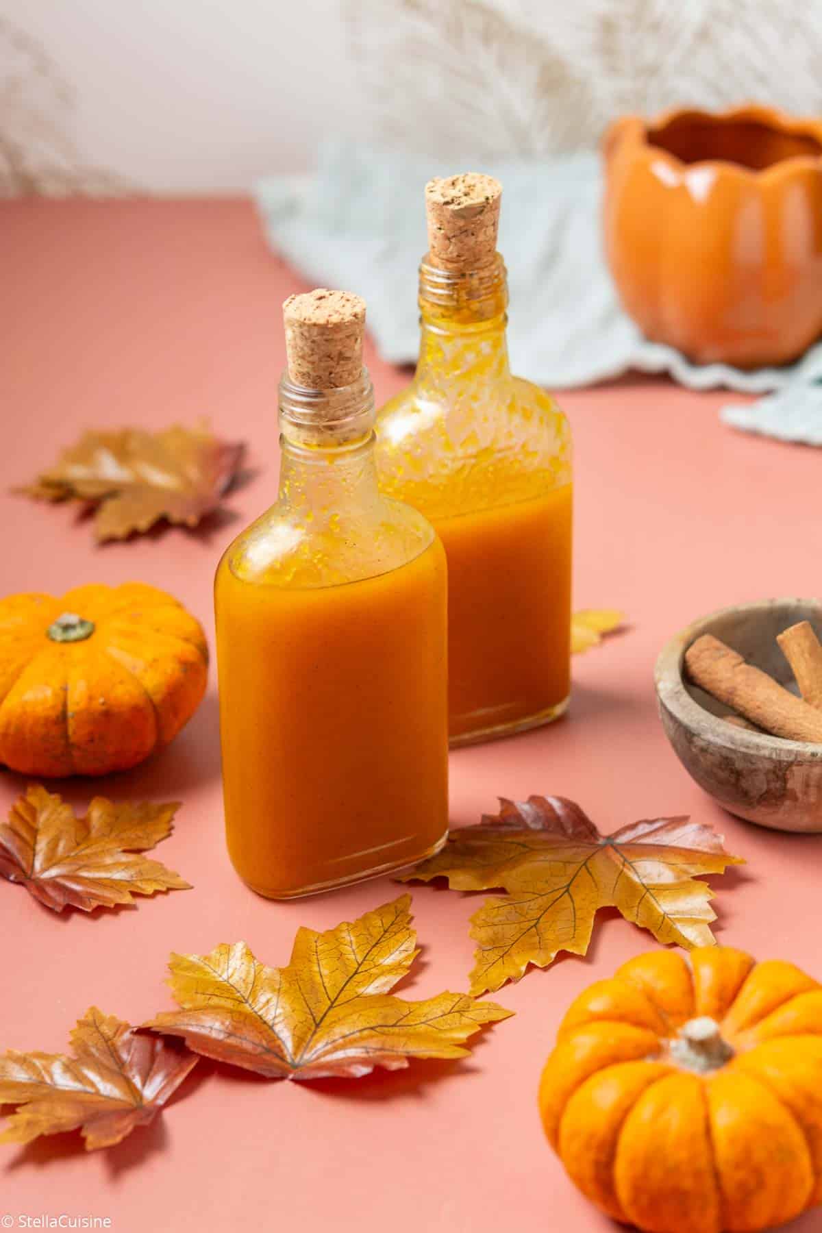 Recette de Pumpkin Spice Sirup (sirop de citrouille épicé)
