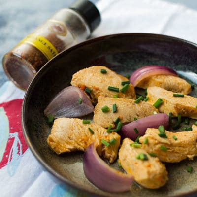 Recette de poulet mariné au saté