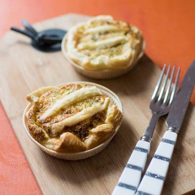 Recette de Tartelettes navets et basilic