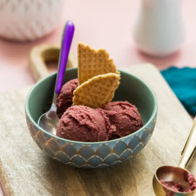 Recette de Sorbet à la cerise griotte