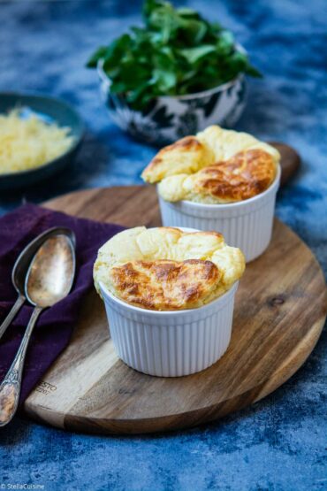 Recette facile de soufflés au fromage par Cyril Lignac