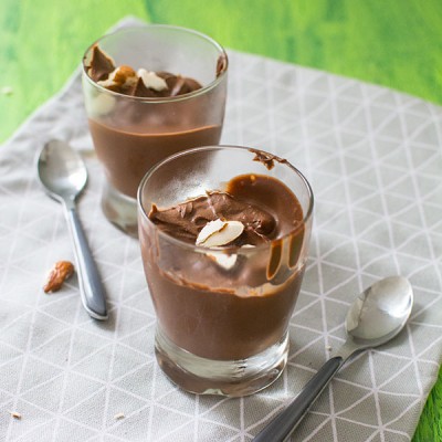 Recette de Recette de Crème au chocolat au tofu soyeux (vegan)