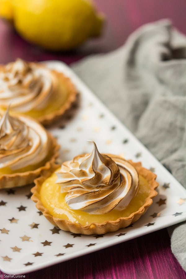 Recette de Tarte au citron meringuée (meringue italienne)