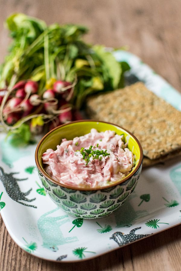 Recette facile de Tatziki de Radis, idéal pour les apéros d'été