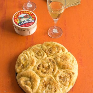 Recette de Brioche apéritive au livarot