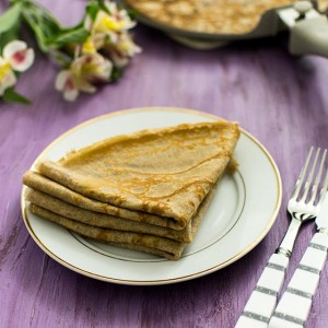 Recette de crêpes à la farine de châtaignes