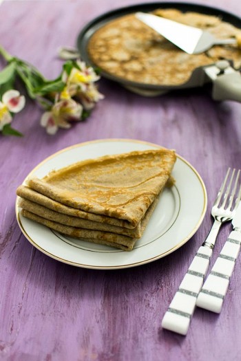 Recette de crêpes à la farine de châtaignes