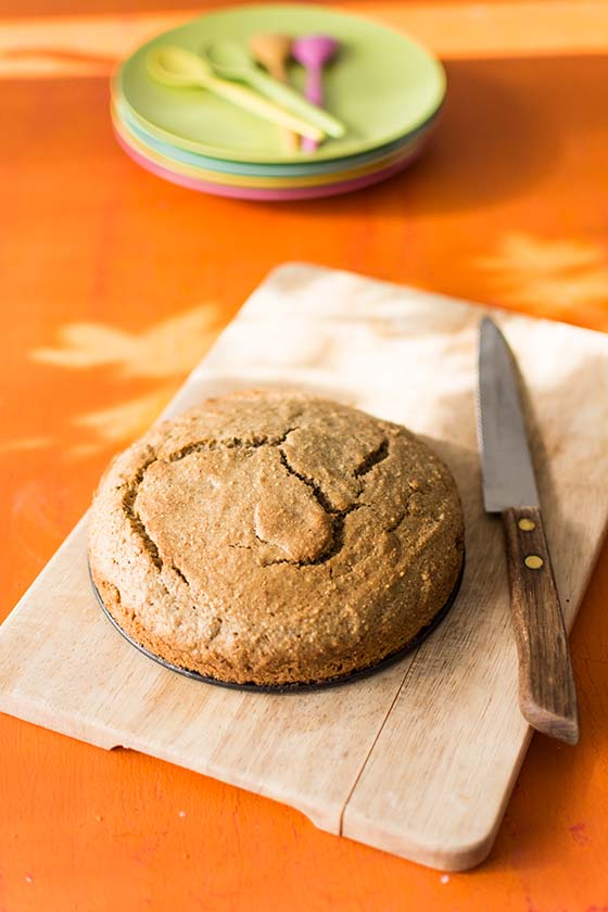 Recette Gâteau de farine de chataîgne