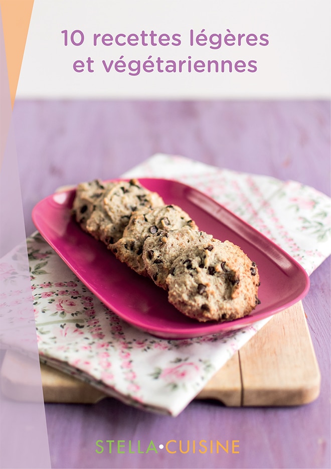 Ebook "10 recettes légères et végétariennes" par Stella Cuisine