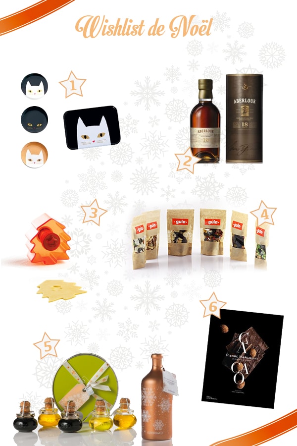 Idées cadeaux pour Noël {Wishlist Gourmande}